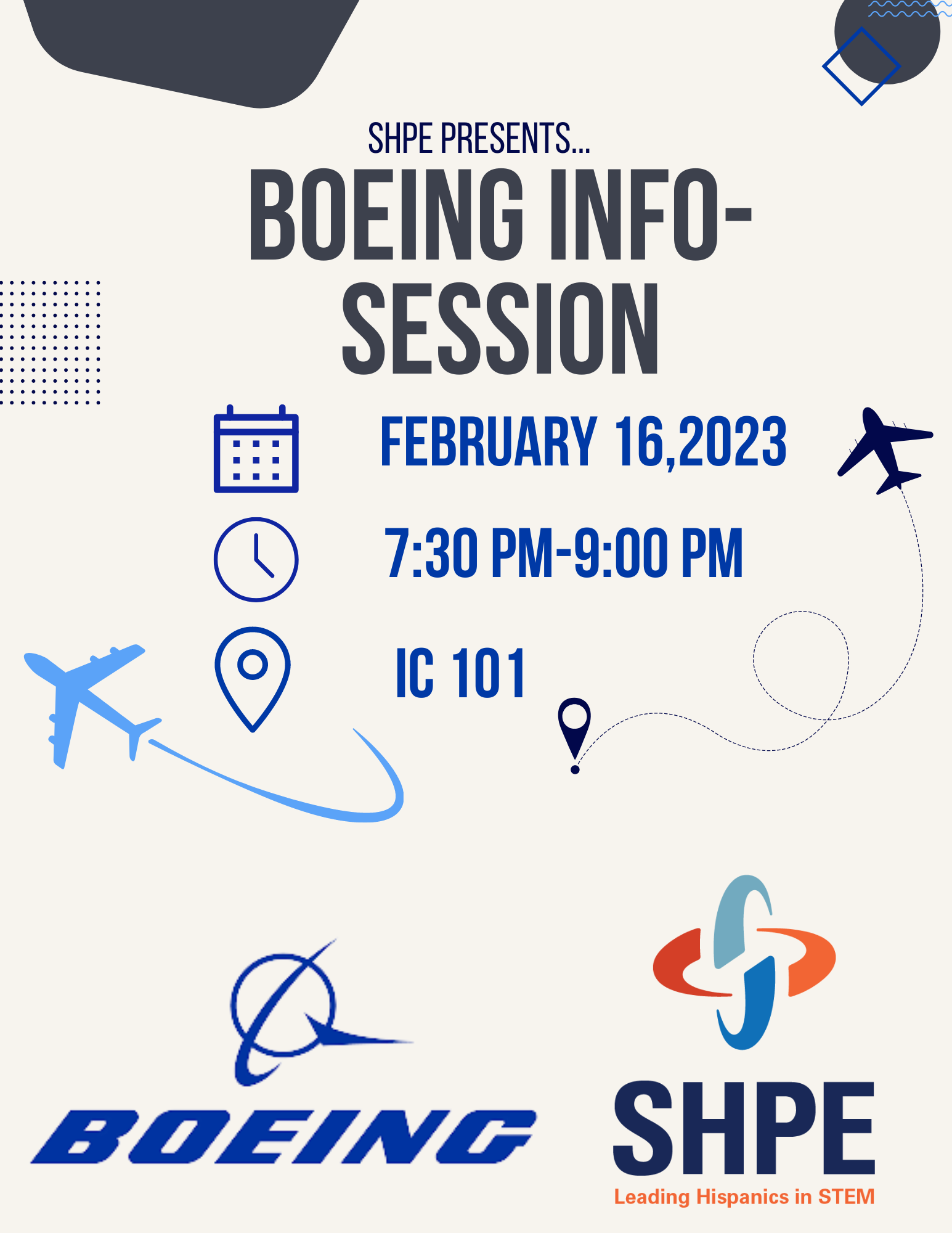 Info Session Boeing